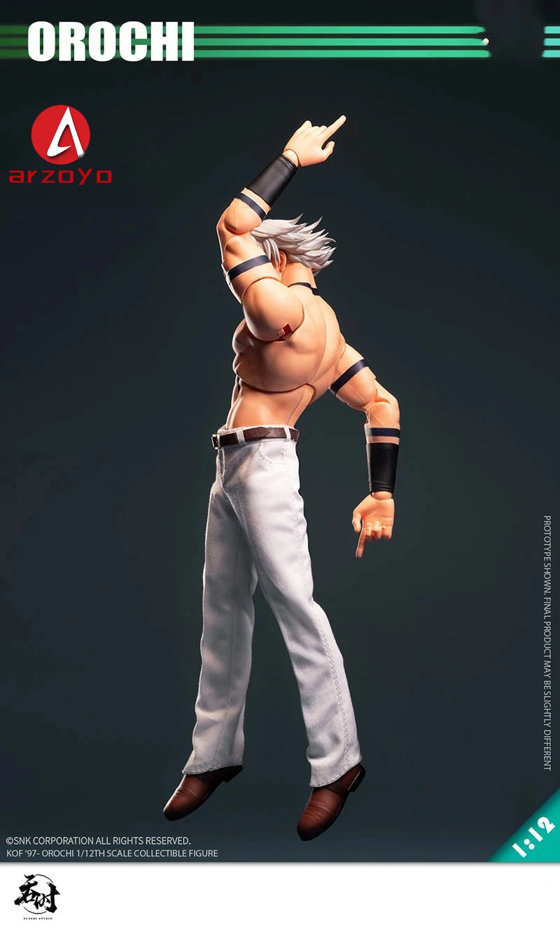 TUNSHI STUDIO TS-015 1/12 Orochi مزدوج الرأس عمل الشكل 17 سنتيمتر الذكور الجندي تمثال نموذج مجموعة كاملة لعبة تحصيل