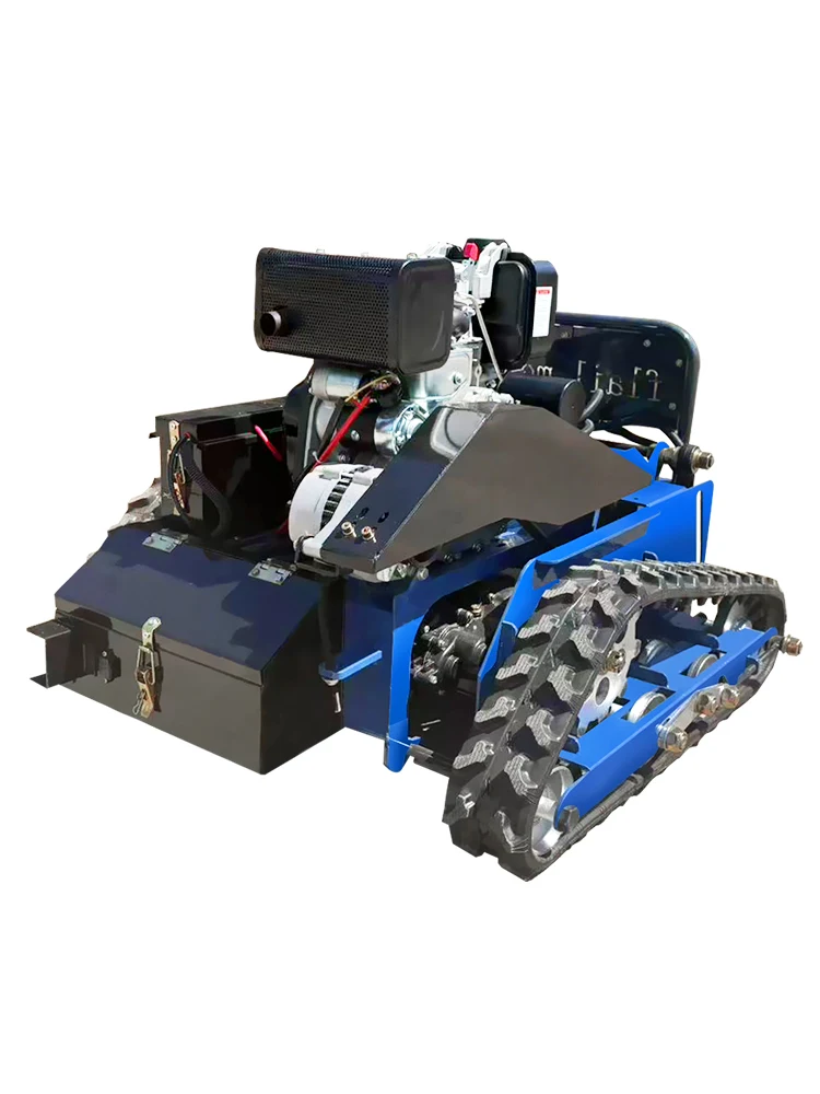 Engine Remote Control Cutting Machine Robot Mower Remote Control Flail Mower