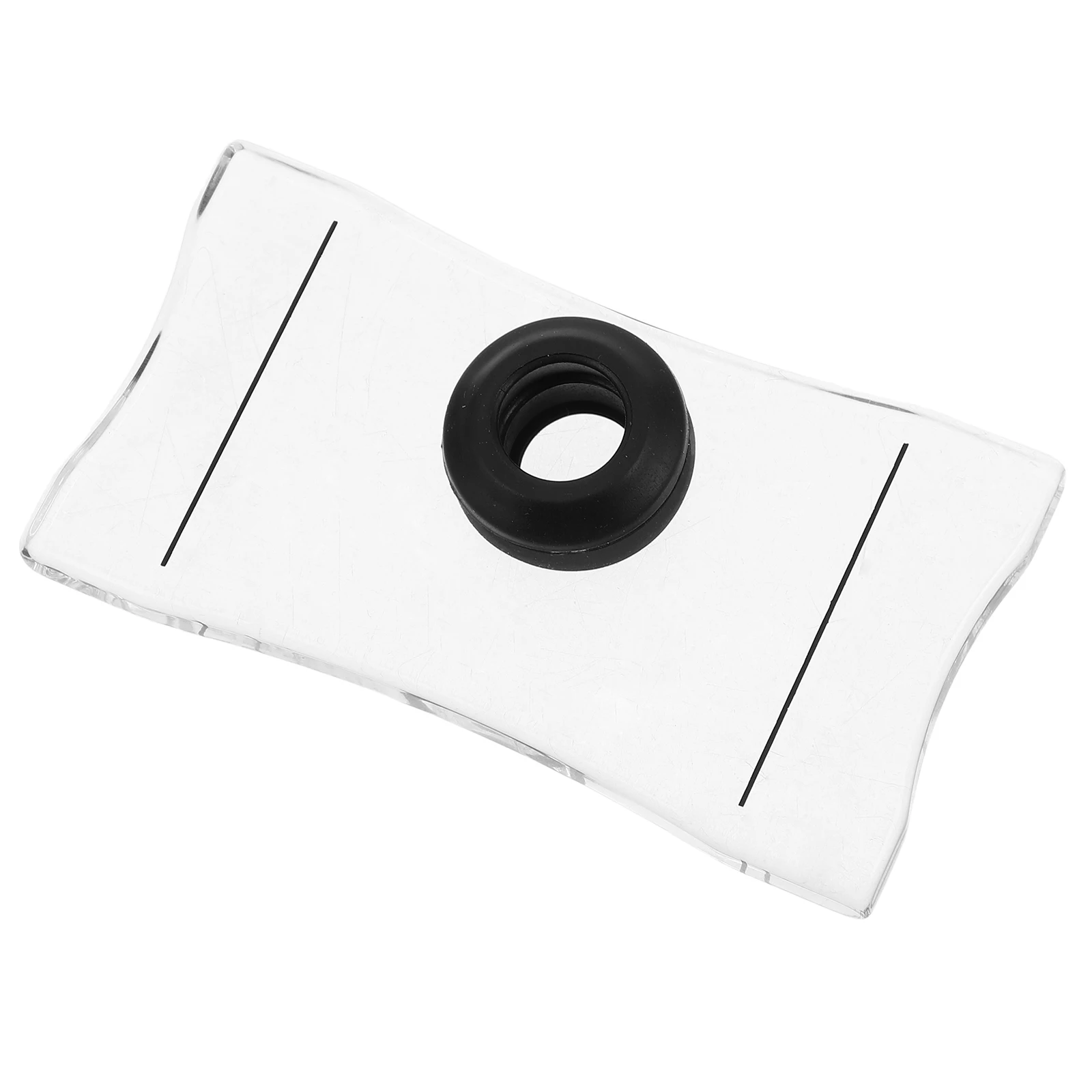 

Billiards Practice Aiming Device Acrylic Trainer Tool Stroke Corrector Portable Durable Equipment for Home Club Professional