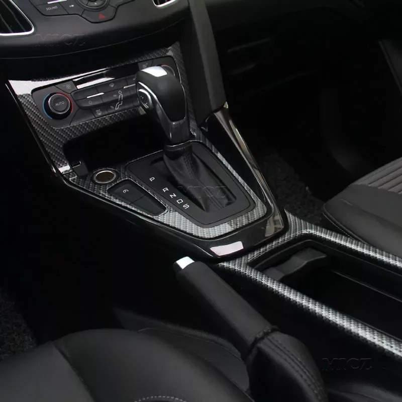 For Ford Focus 2015-2018 High-quality ABS Carbon Fiber Interior Trim Sequins, Dashboard Trim Car-styling