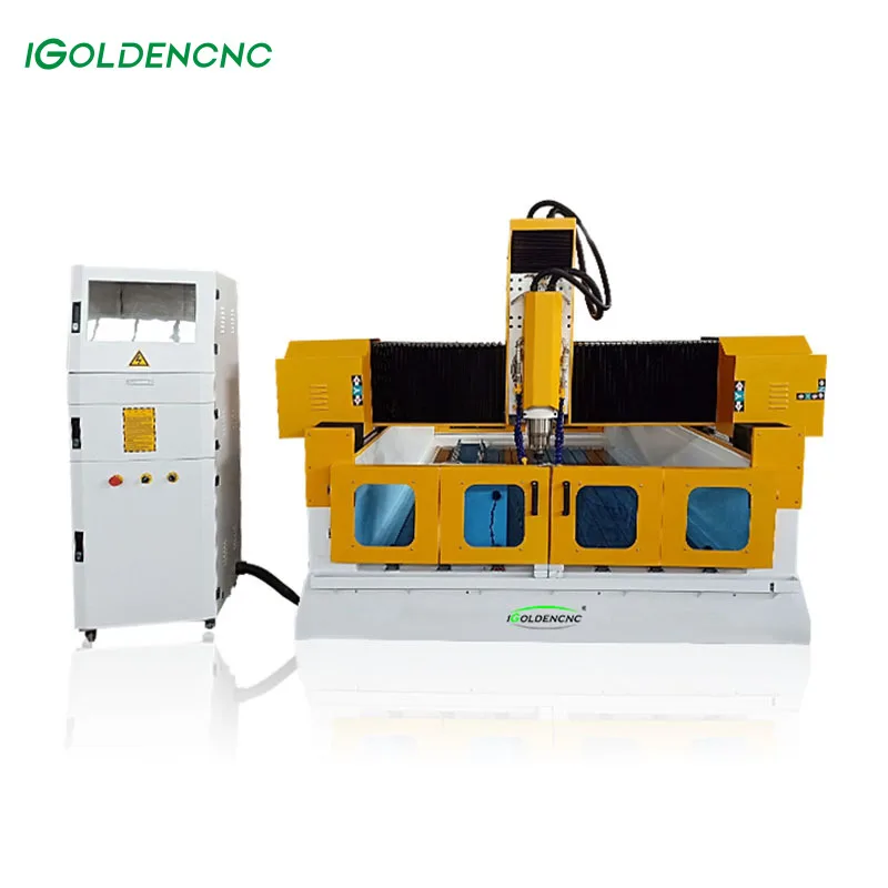 1325 Marble 9015 Stone Carving Cnc Router 3D Cnc Stone Sculpture Machine For Tombstone And Other Stone 3D Carving