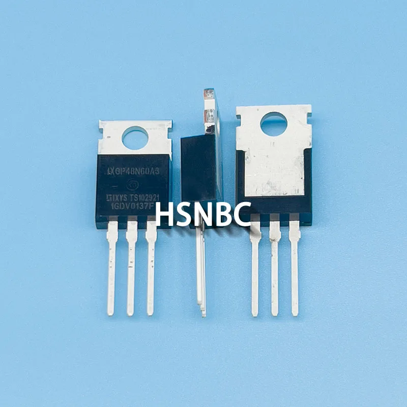 10Pcs/Lot IXGP48N60A3 48N60A3 48N60 TO-220 600V 48A IGBT Power Transistor 100% New Imported Original