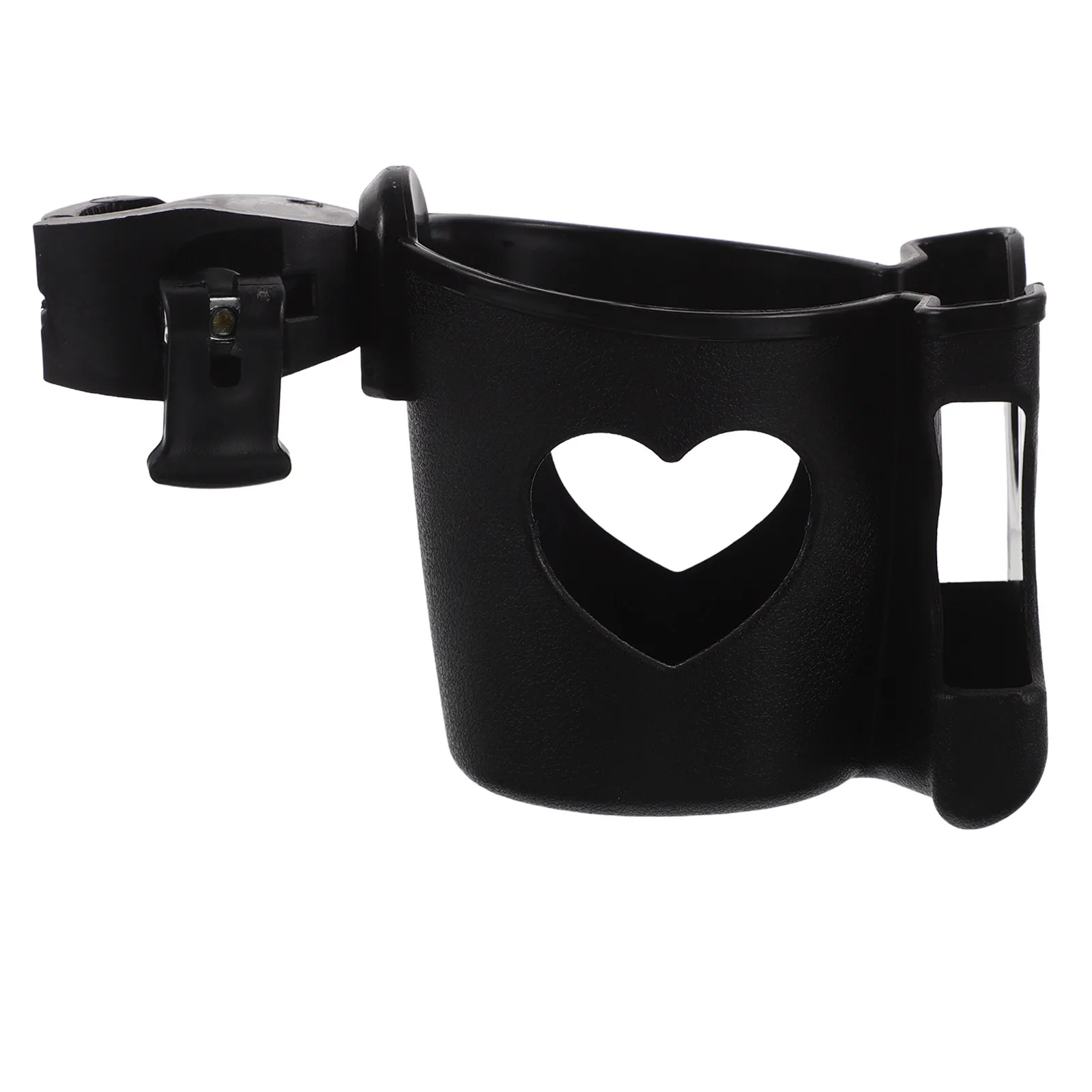 Black Universal Bike Cup Phone Holder Multi-Function Adjustable Angle for Stroller Wheelchair Walker Drink Bottle Holder