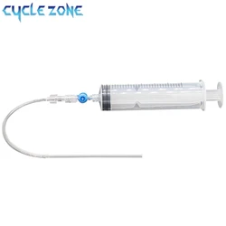 Bicycle Tubeless Tire Liquid Injection Tool 60ml Tire Tubeless Sealant Injector Oil Mineral Change Tool For Bike Repair Tools