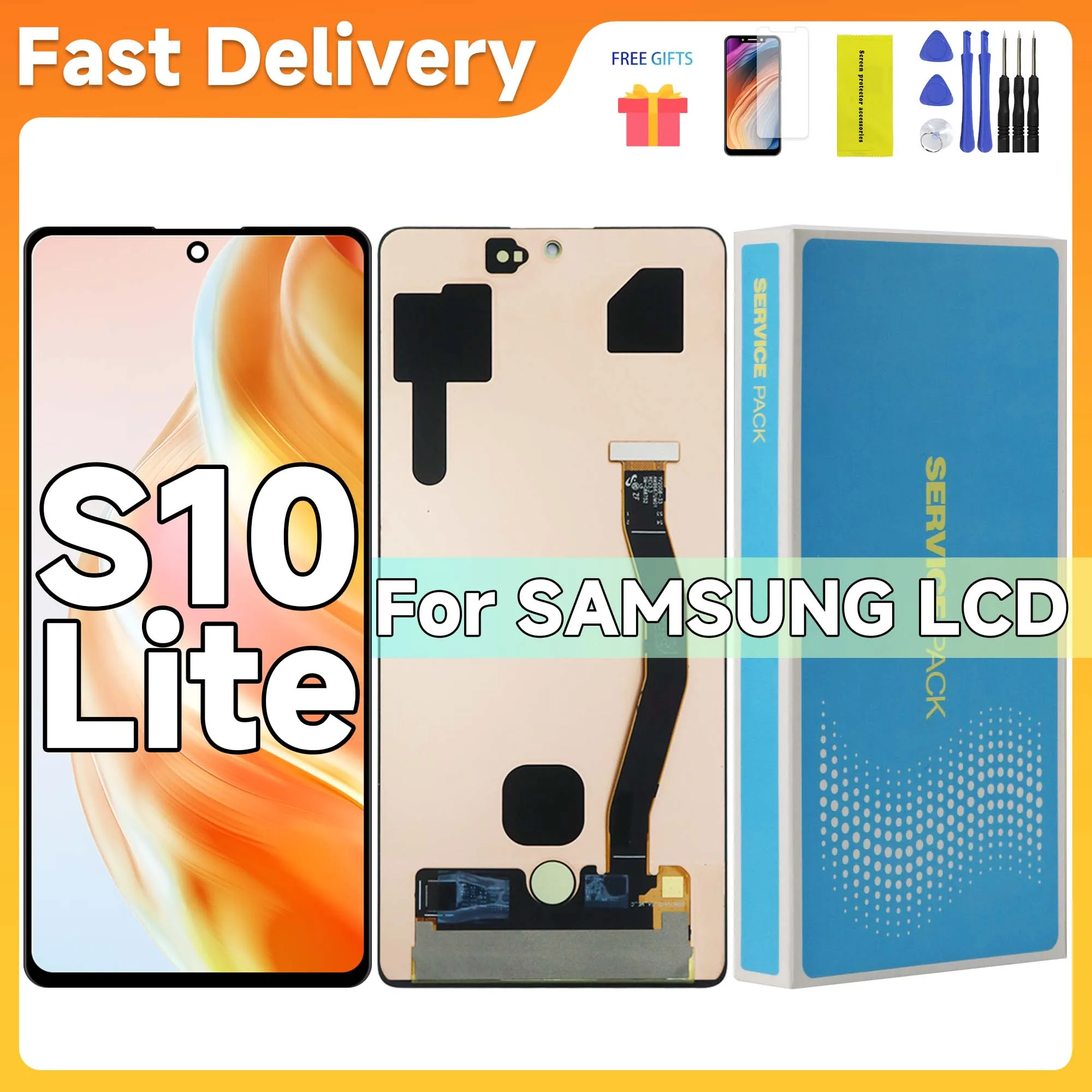 oled-67''-high-quality-for-samsung-s10-lite-g770f-lcd-display-touch-screen-digitizer-assembly