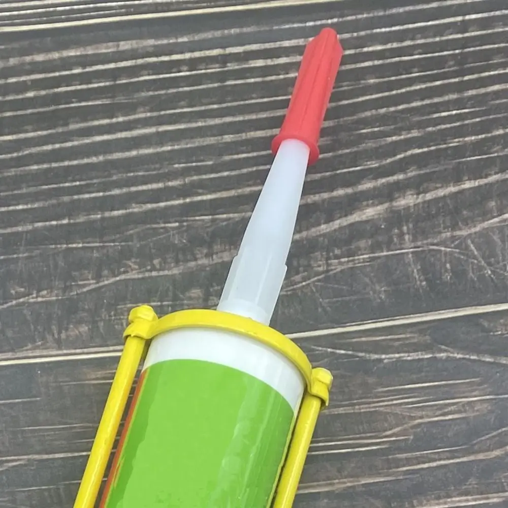 ฝาปิดหัวฉีดแบบปิดผนึกได้ 10 ชิ้น ชุดเครื่องมือซีลแบบมาตรฐาน ฝาครอบป้องกันสำหรับตลับกาว  ชุดเครื่องมือสำหรับงานก่อสร้าง