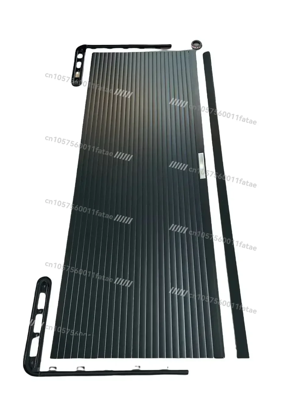 

PVC ABS Shutter Slat RV Toilet Door RV Door Kit Large Sliding Shower Campervan for Caravan Bathroom