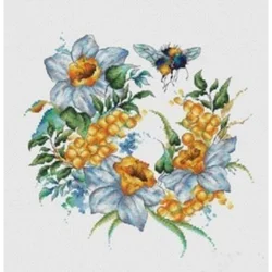 7647 Cross Stitch Sets Cross Stitch Paintings 14ct 18ct Stich Cross Stitch Kit Embroidery Needle Arts & Craft Complete Kit Hobby