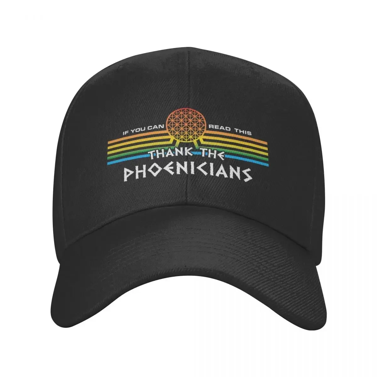 If you can read this, Thank the Phoenicians Baseball Cap Trucker Cap cute Designer Hat Golf Men Women's