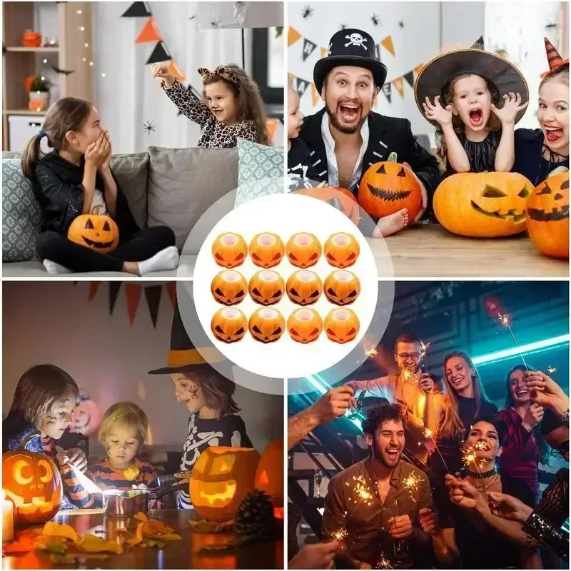 1/10 Stuks Pompoen Hoofd Stressbal Leuke Decompressie Ghost Stress Speelgoed Creatief Kinderspeelgoed Halloween Party Decor