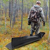 Deer Drag Sled Portable Heavy Duty Hunting Game Sled With Pull Rope For Hauling Deer Wild Boar Antelope Grouse And Fish Hunting