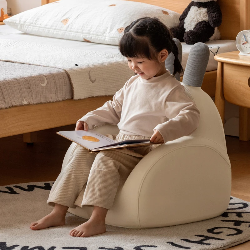 Children's Sofa Chair Reading Corner White Creative Sofa Cream Wind Cute Sofa Stool Baby Little Child Couch Pouf Furniture