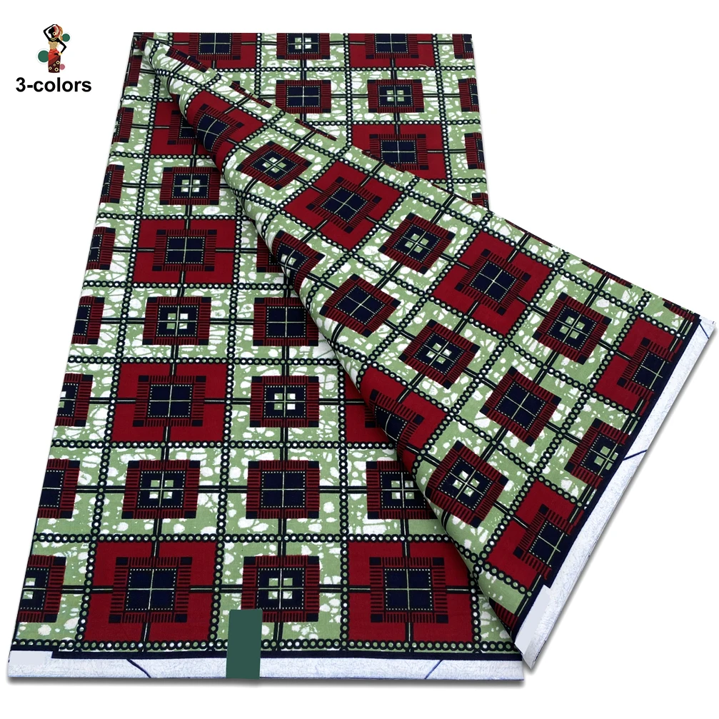 100% Cotton Dutch Hollandais 2026 Print Fabric High Quality Veritable Real Wax Guaranteed African Wax Tissu Dutch Pagne 6 Yards view 5
