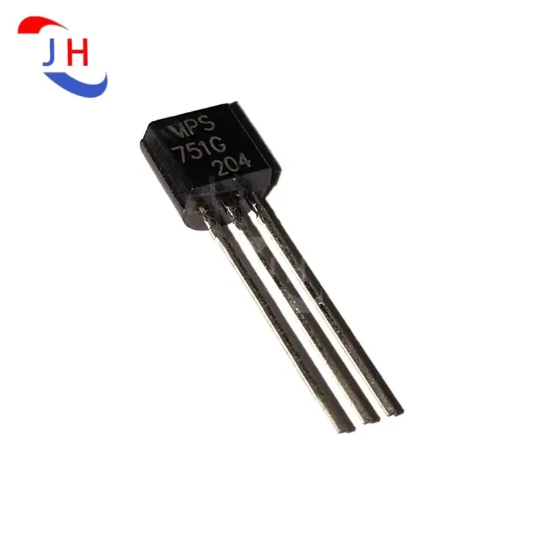 5/10PCS NEW MPS751G MPS751 triode TO-92 PNP 60V 2A transistor