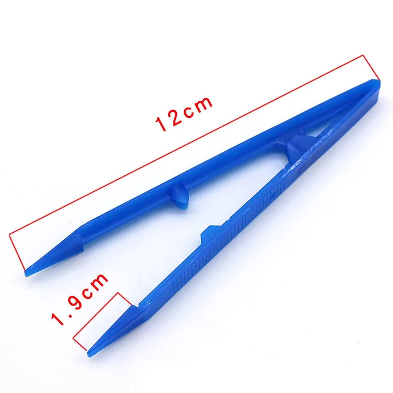 Medical disposable plastic forceps medical dressing forceps small clips individually packed fast shipping