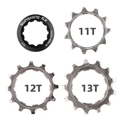 Bicycle Flywheel Pinion Repair Parts 8/9/10/11/12speed Bike Cassette 11T 12T 13T Bicycle Flywheel Locking Cover General