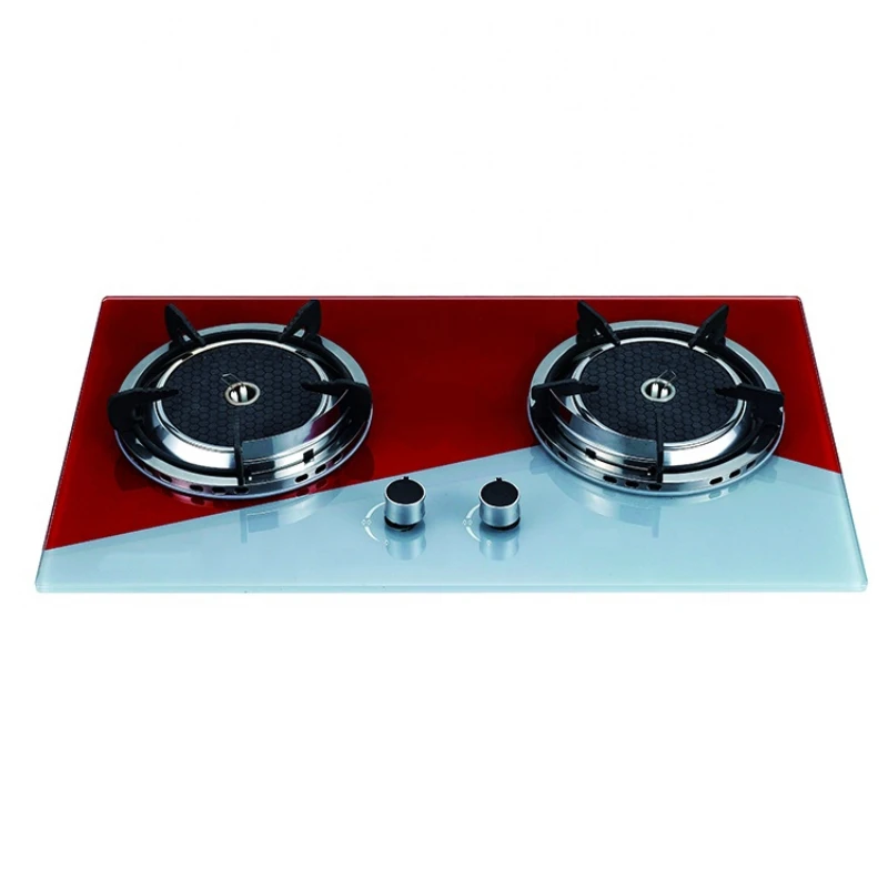 Using and Commercial 2 Burner Table Top Cooker Gas Stove Hot Selling Home Multiple Cooktops (gas + Electric) Ceramic / Glass