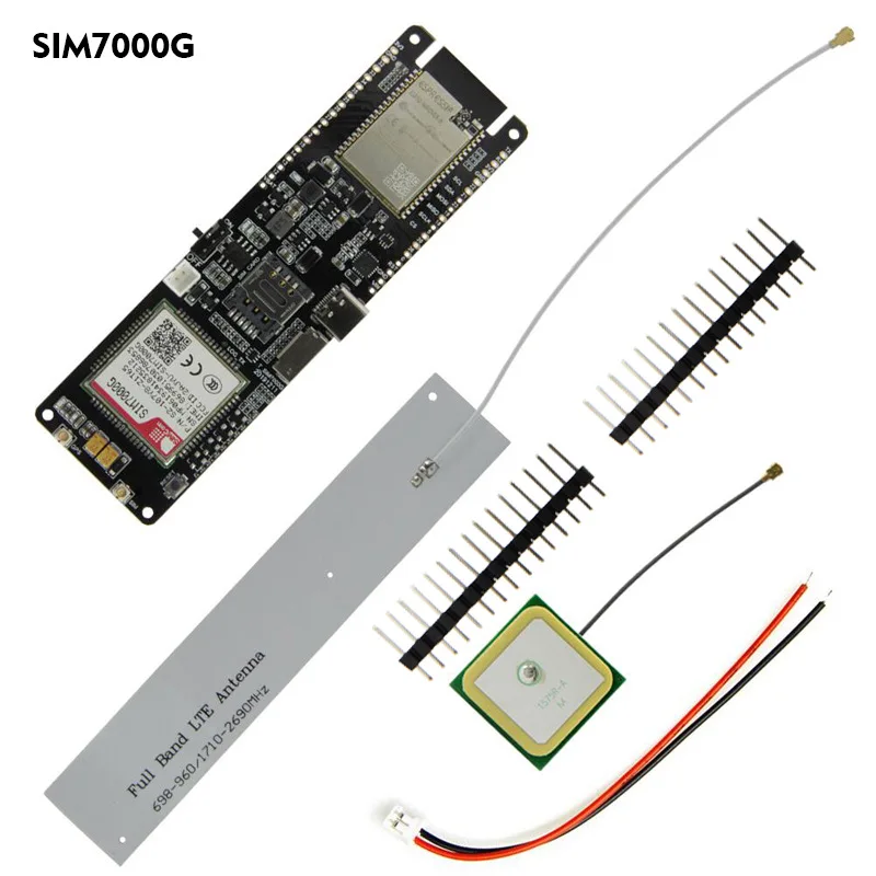 

TTGO T-SIM7000G Модуль беспроводной связи ESP32 Малая плата разработки карты Интегральная схема микросхемы