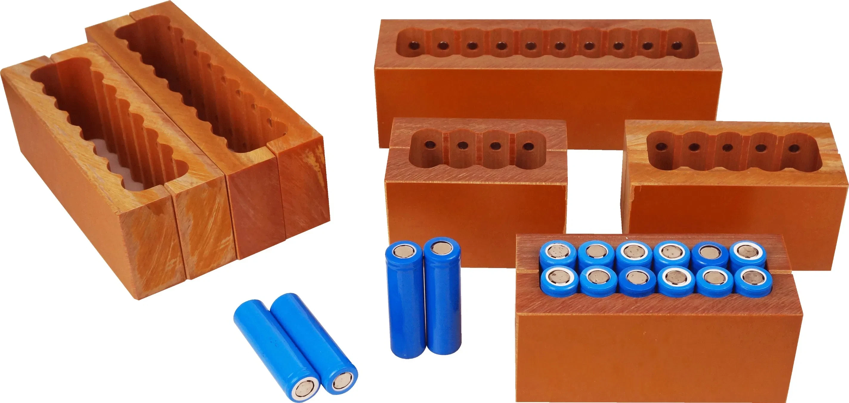 

High Precision 18650 Battery Double Row Fixture for Fixed Spot Welding Lithium Battery Pack Welding