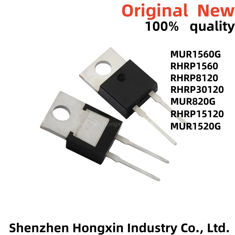 

10PCs New MUR860G MUR1560G RHRP1560 RHRP8120 RHRP30120 MUR820G MUR1520G RHRP3060 RHRP860 RHRP15120