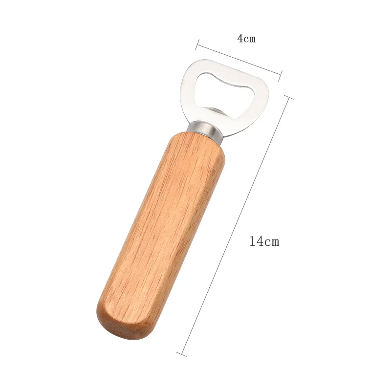 Wooden Handle Bottle Opener for Gift