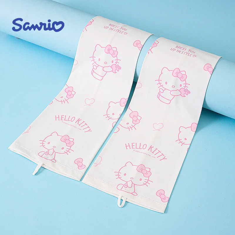 Sanrio Cartoon Zonnebrandcrème Ijs Mouwen Kawaii Cinnamoroll Hangyodon Hello Kitty Kuromi Outdoor Zonnebrandcrème Ademende Mouwen