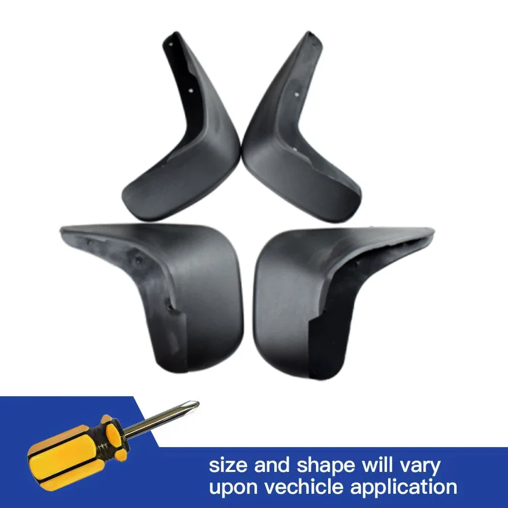 4Pcs Front & Rear Mud Flaps Splash Guards Mudguards Black For BUICK ROYAUM 2004 2005