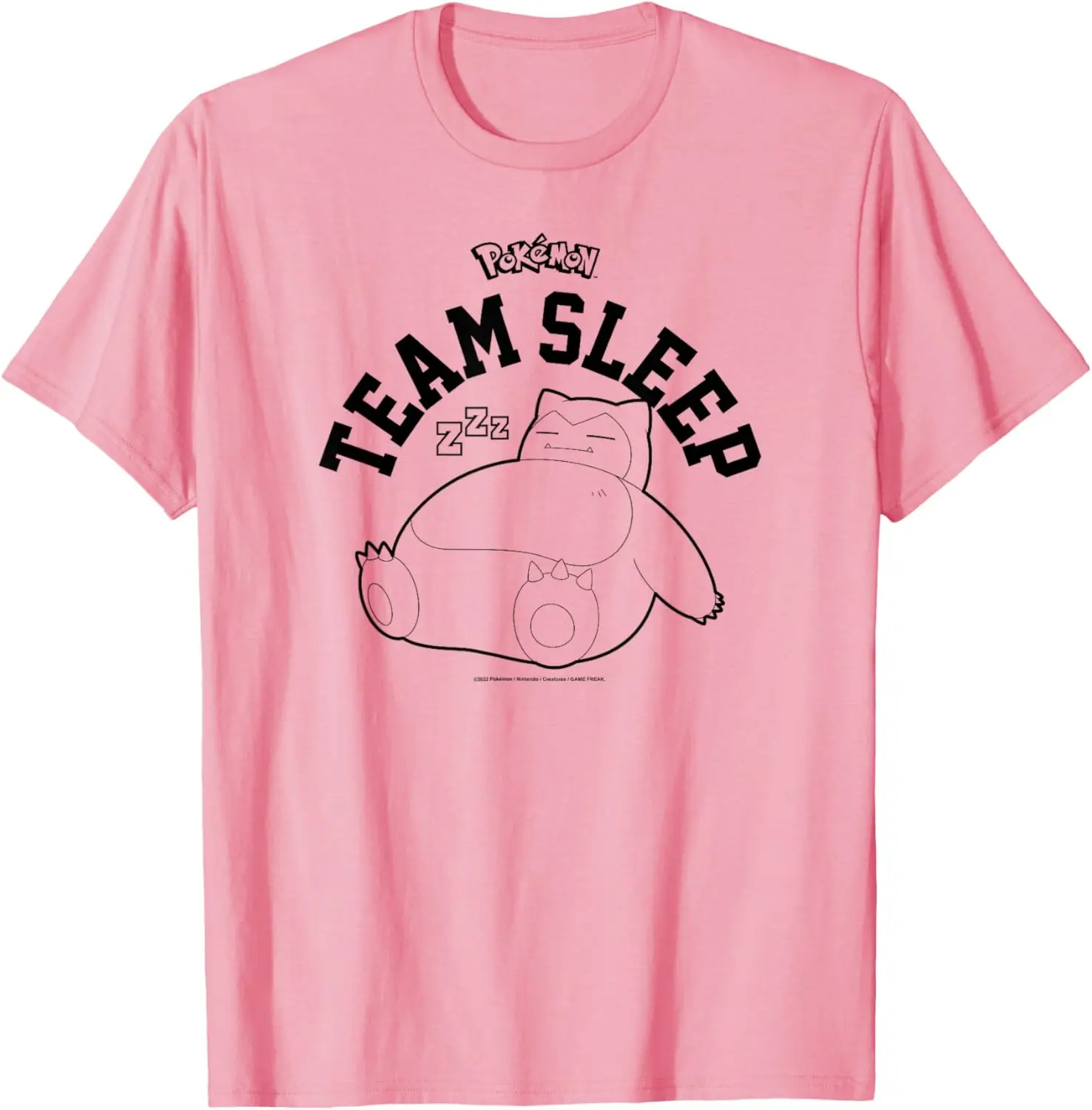 Pokémon - Snorlax Team Sleep T-Shirt S-6XL