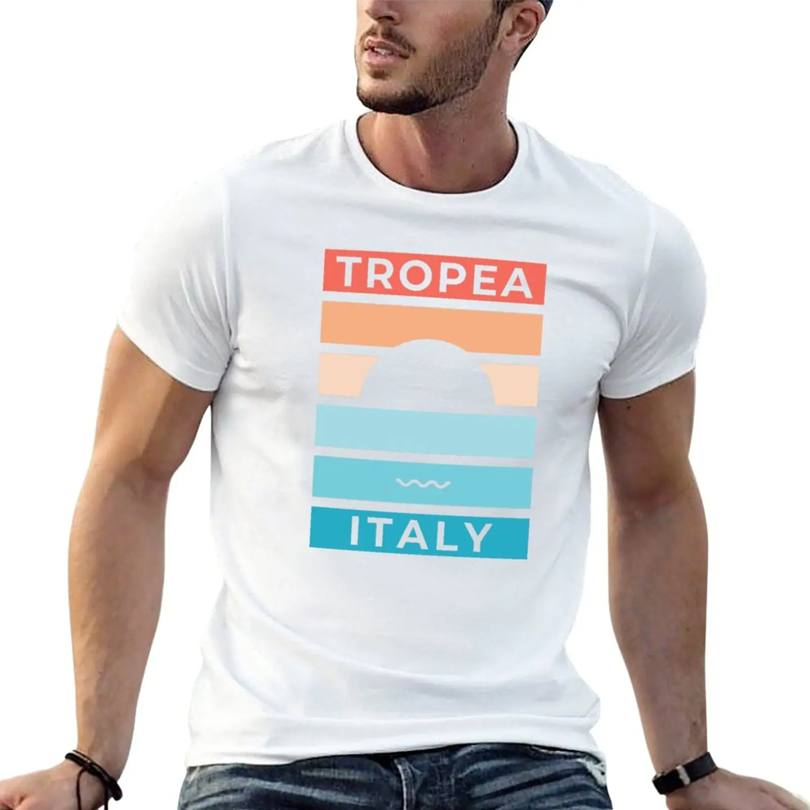 

New Tropea - Italy T-Shirt quick-drying t-shirt animal print shirt for boys plus size tops mens graphic t-shirts big and tall