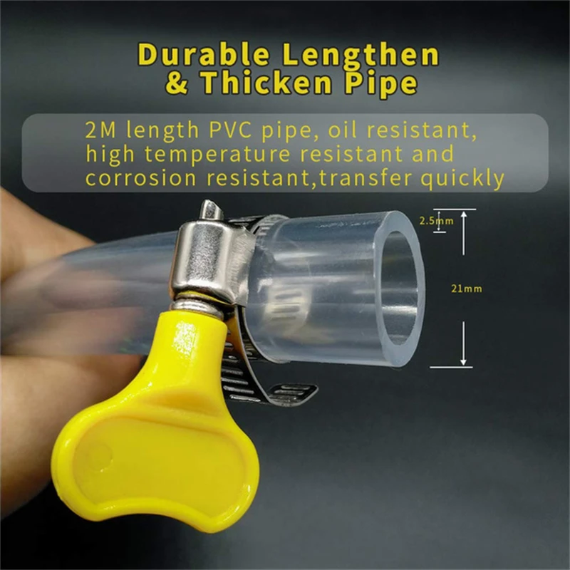 Universal Manual Fuel Pump Car Fuel Tank Sucker Oil Transfer Fuel Pump Petrol Diesel Liquid Hand Pump Fuel Saver for Car Oil