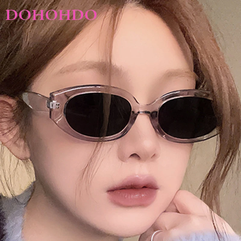 

2025 Popular Cat Eye Sunglasses Women Fashion Vintage Brand Men Shades Luxury Designer Travel Shade Eyewear Travel Lentes UV400