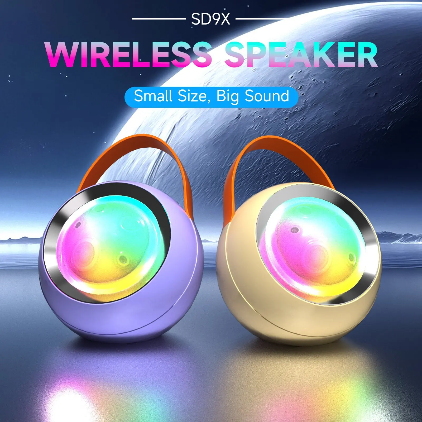 Mini Round Bluetoot…