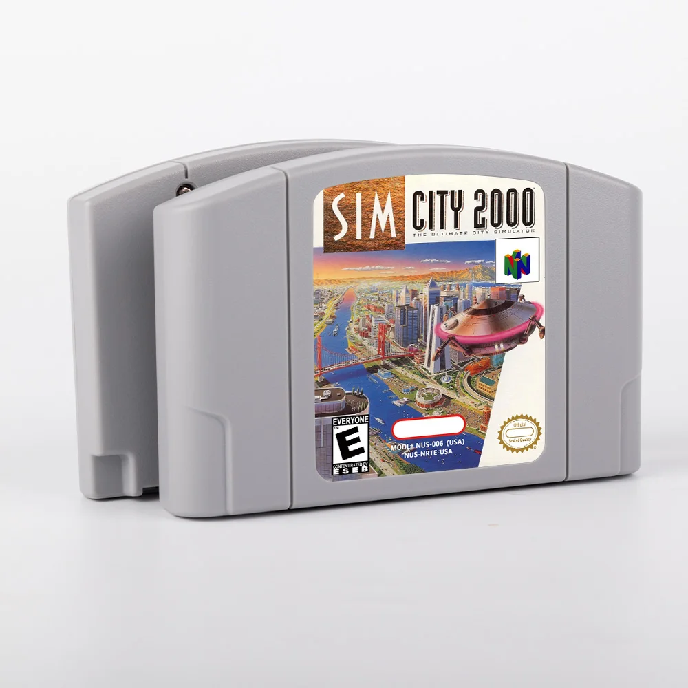 Sim City 2000 64 Bi…