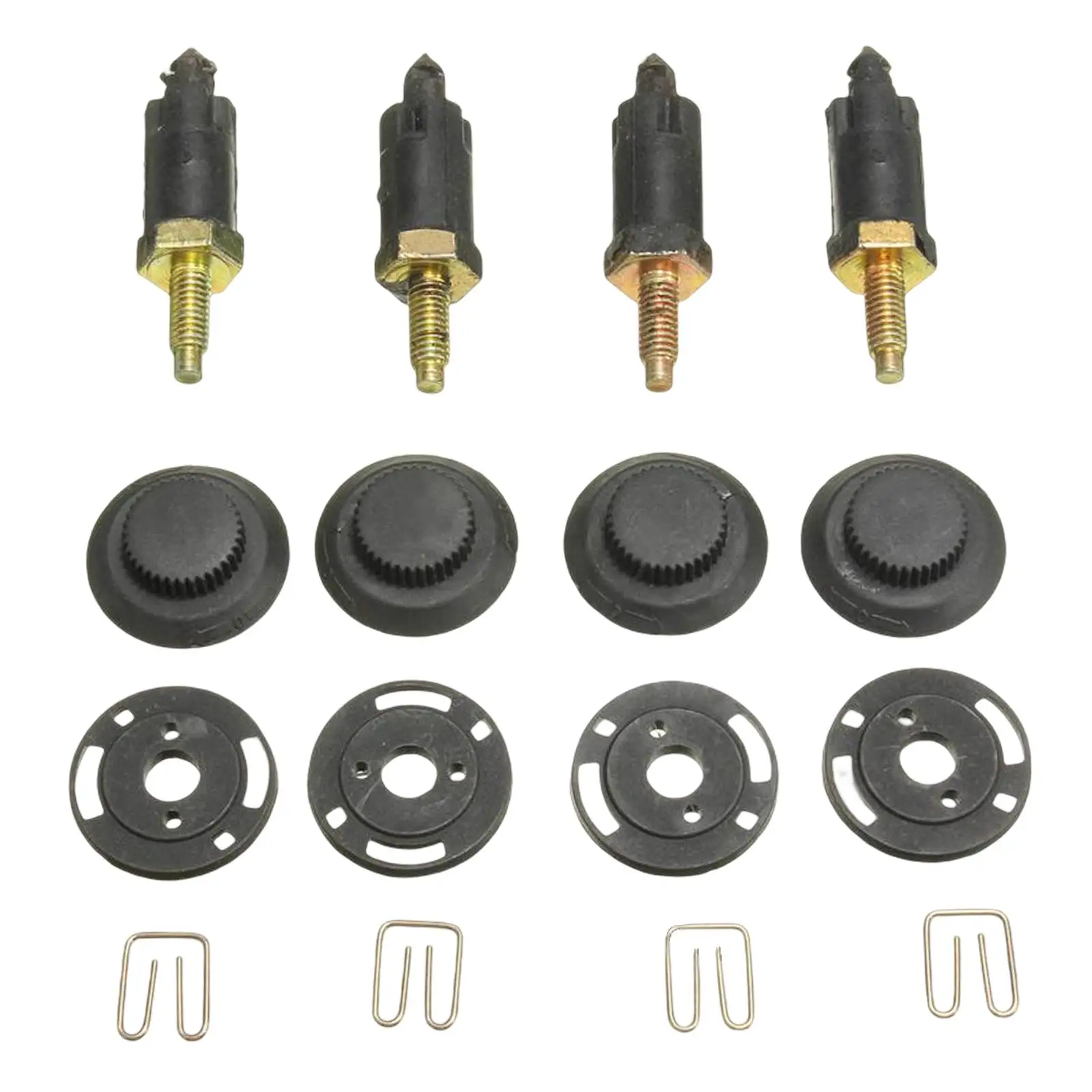 

4 зажима крышки двигателя и комплект болтов 013711, прочная 0137.F6, замена премиум-класса для