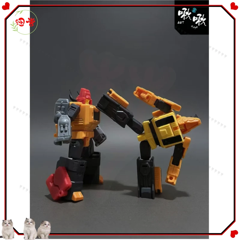 متوفر QQT02 Niu Niu OX مجموعة ألعاب التحول للأولاد هدايا العيد شخصيات الحركة