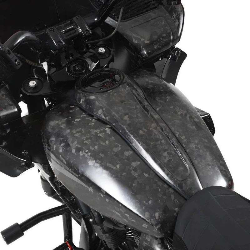 

Hot selling Motorcycle Forged Glossy Carbon Fiber Fuel Tank for 2023-2024
