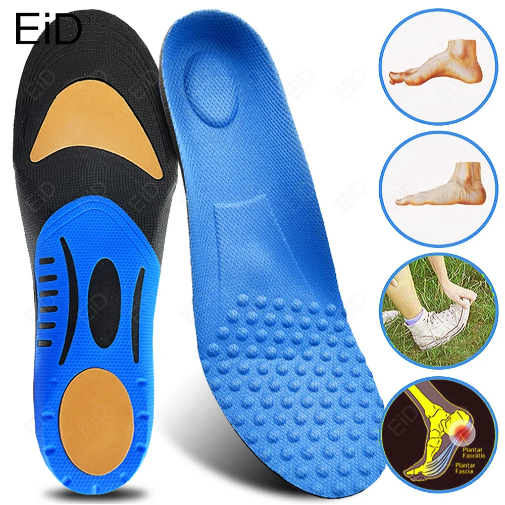 

Best Orthopedic Gel Insoles Orthotics Flat Foot Health Sole Pad For Shoes Insert Arch Support Pad For Plantar fasciitis Unisex