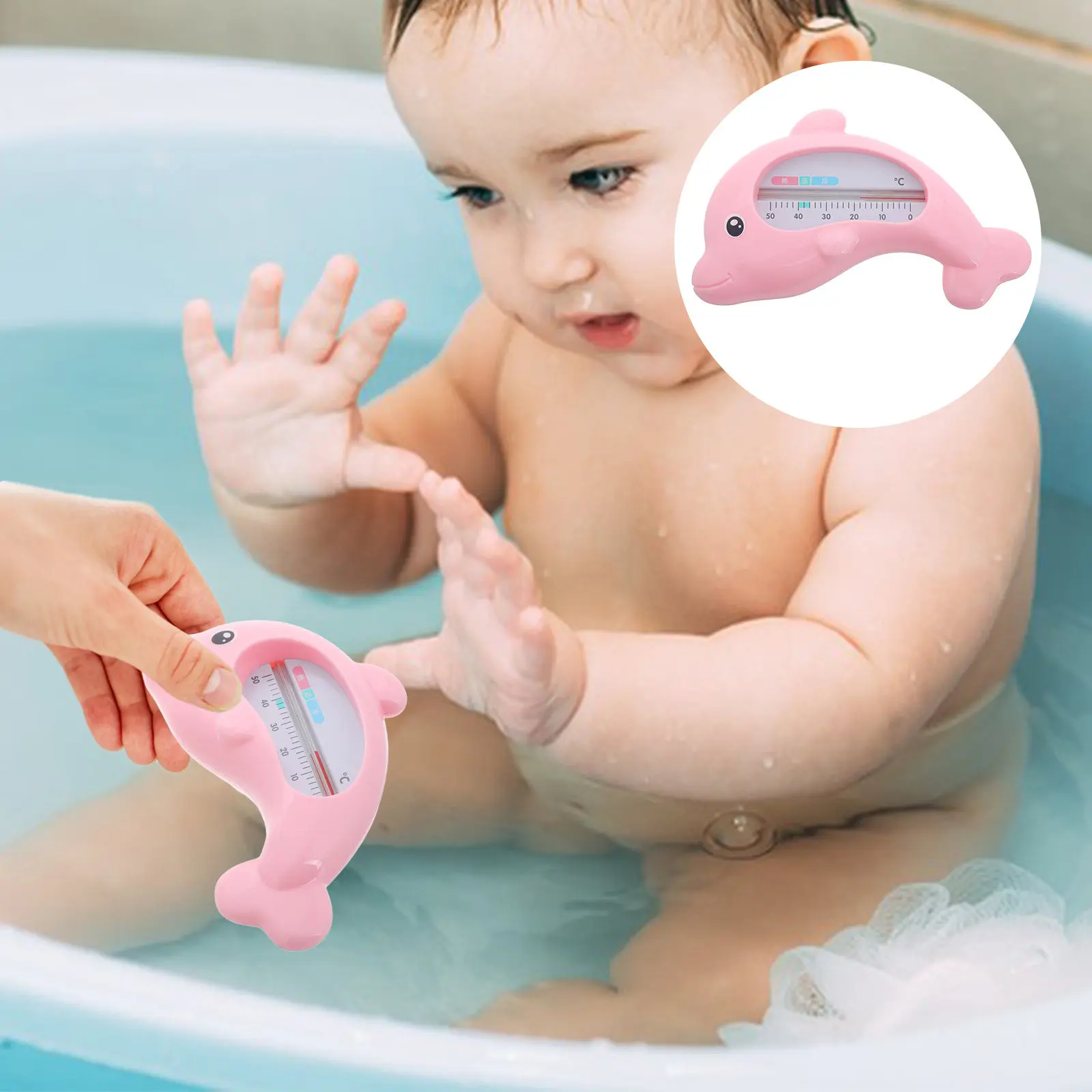 

Baby Thermometer Newborn Bath Infants Tub Water Temperature Gauge Baby Water Thermometer Infant Shower Bathtub Pool High