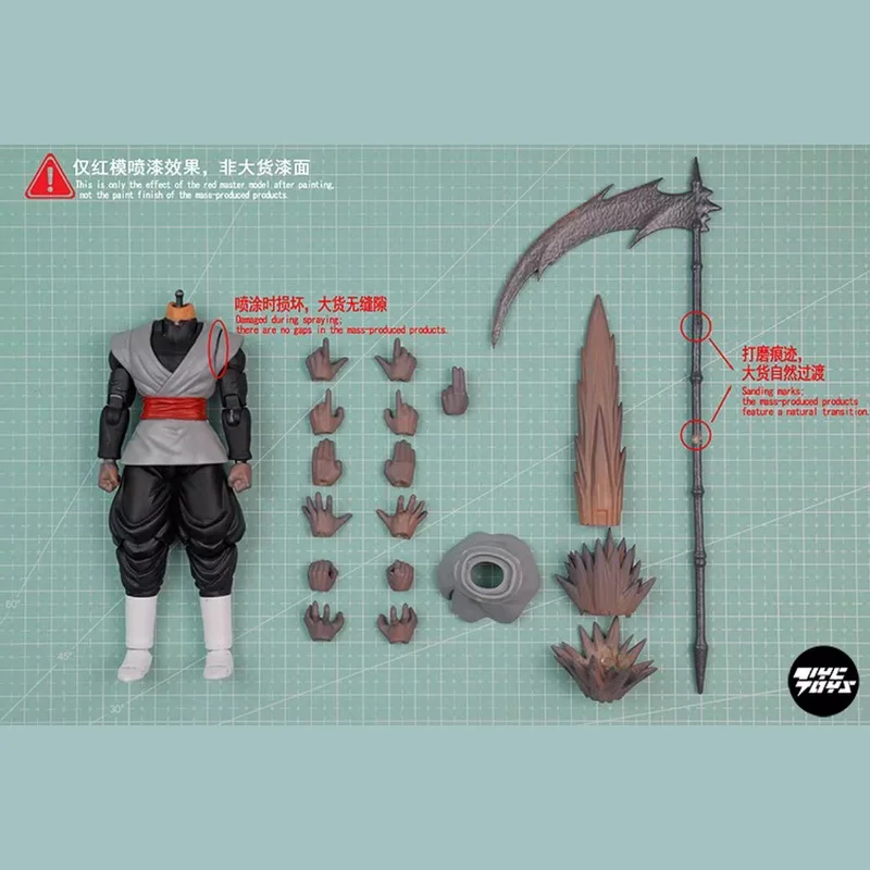 

New Black Zamasu Figure Dragon Ball Super Saiyan Son Goku Son Gohan Black Zamasu Anime Action Figures Toys Gifts