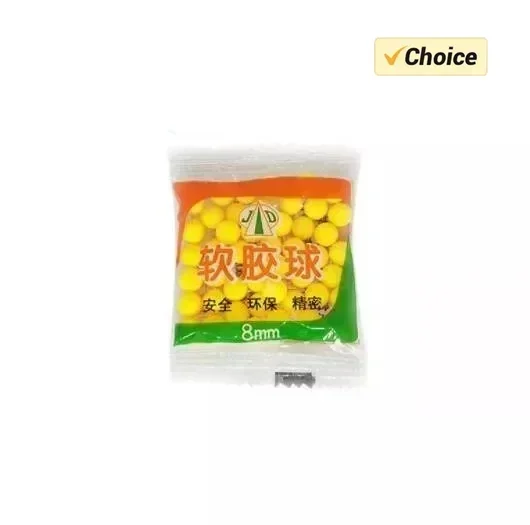 Balas de bola de borracha macia de 7-8 mm
