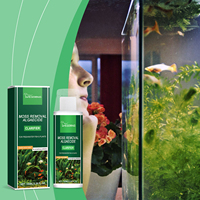 Pond & Aquarium Algae Remover,Protease Reductase Formula,Prevent Algae Growth,Water Clarifier Safe for Fish,Quick Clean