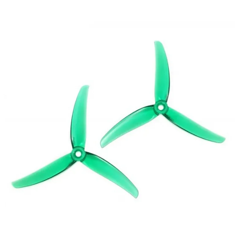Новинка-2 пары 5-дюймовых пропеллеров 4,9X3,3X3 3 лопасти CCW + CW пропеллер для RC FPV Drone DIY Запчасти D