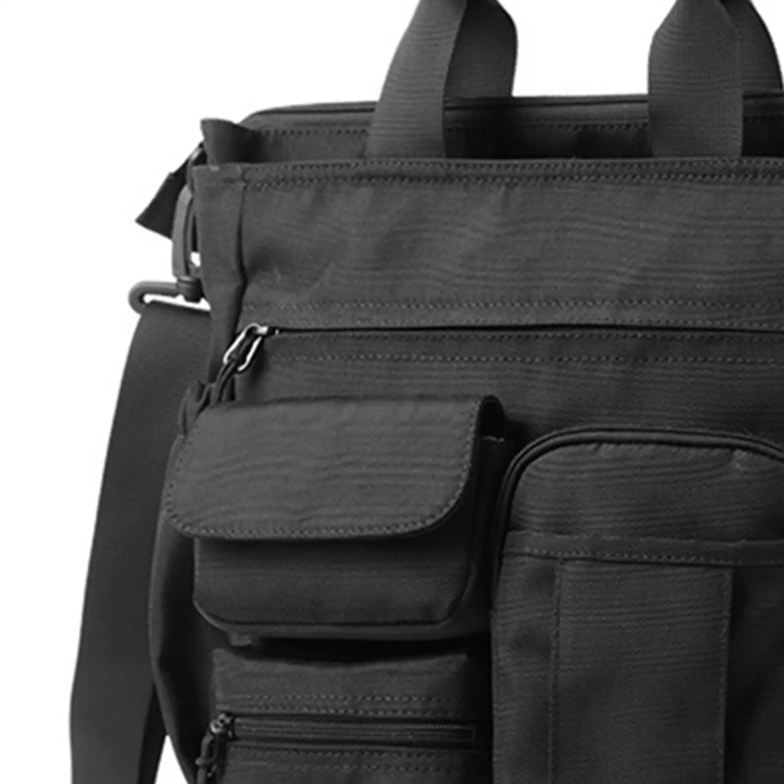 Heren Aktetas Draagbare Lichtgewicht Zakje Zakelijke Laptop Tas Crossbody Handtas Voor Vader Vriend Echtgenoot Grootvader Kantoor