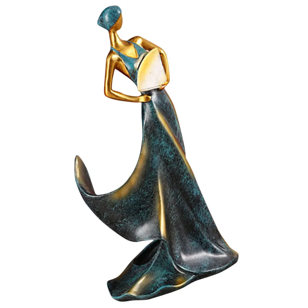Beauty Lady Statue Resin Wine Bottle Holder Red Wine Display Rack Elegant Storage Stand for Tabletop Decoration - Image 6
