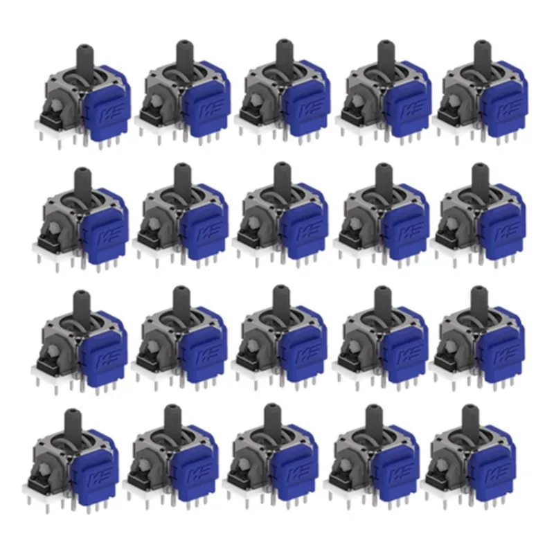Super Sale 50PCS TMR Electromagnetic Joystick Replacement for PS5 Controller Anti-Drift 3D Analog Sensor Sticks Rocke