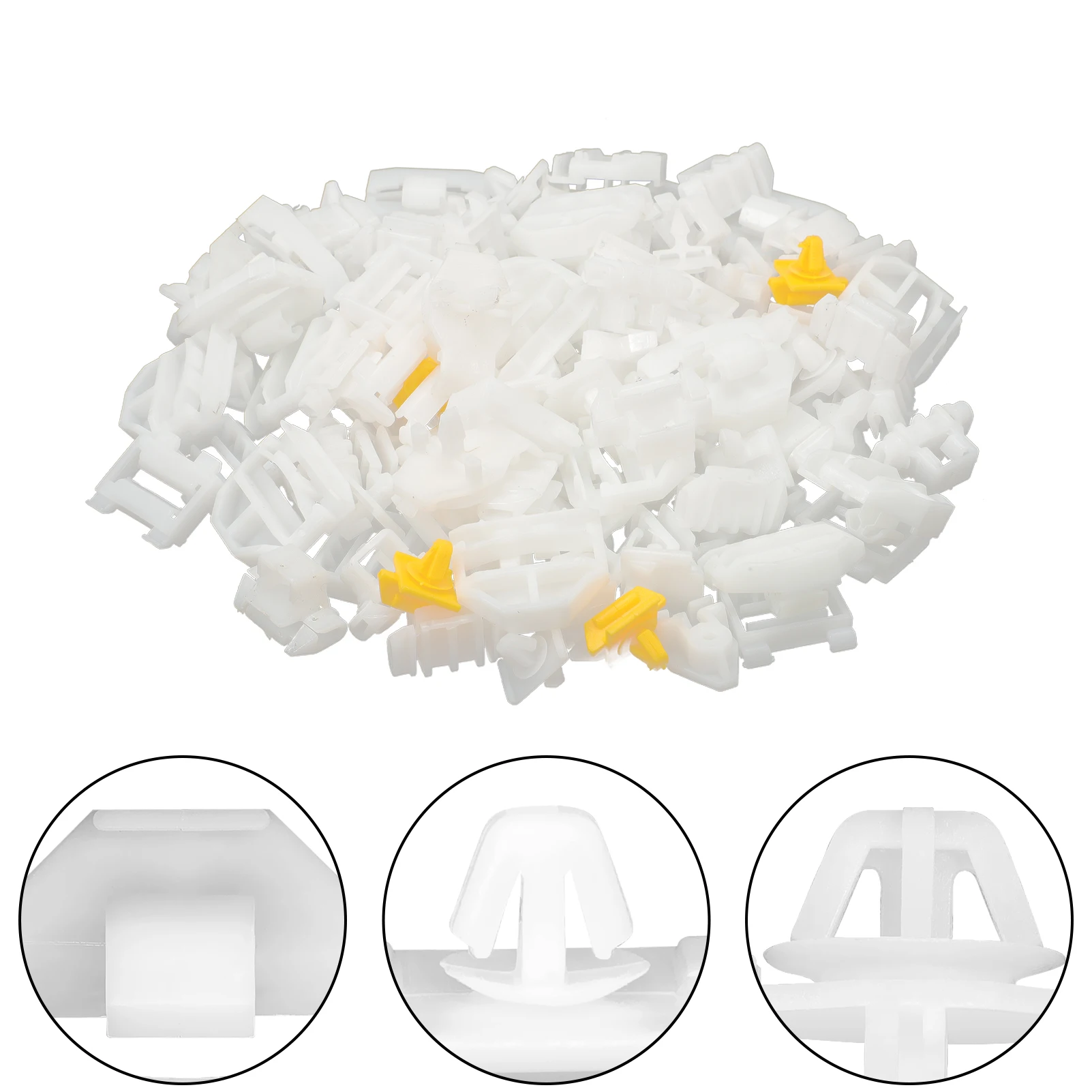 Seitenverkleidungs-Clip-Set Befestigungsclip für Seitentürverkleidung für 190 W201 190E 190D A00698883578 0019885081 Befestigungsclip Türverkleidungsklemme – Detail 4