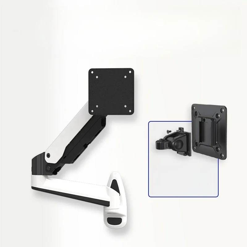 Wholesale dual-screen monitor bracket, four-screen rotating bracket, lifting air pressure arm hovering, three-screen computer