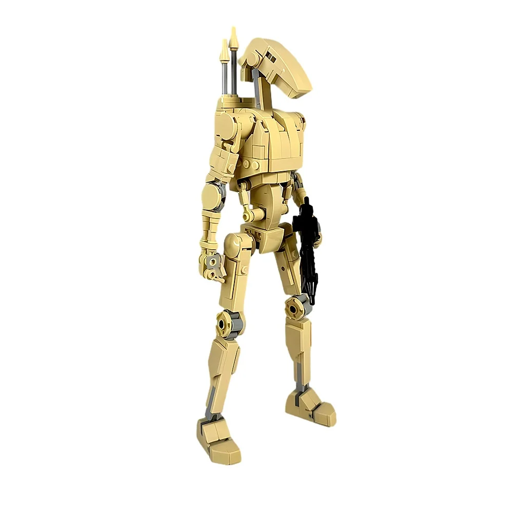 Movie Series Robot Character Building Blocks Interstellar Sci-Fi Battle Droid Action Figure Models Assembly Bricks Toys For Kids