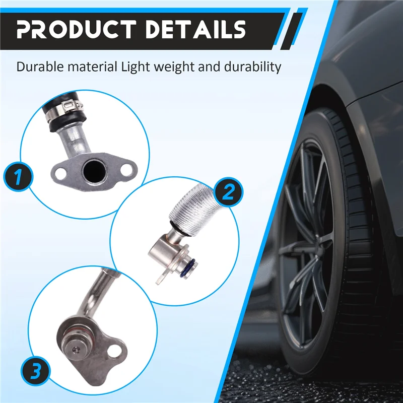 

Turbocharger Cooling Tube Hose For BMW 11538663516 11538663517 11428626652 11428626653