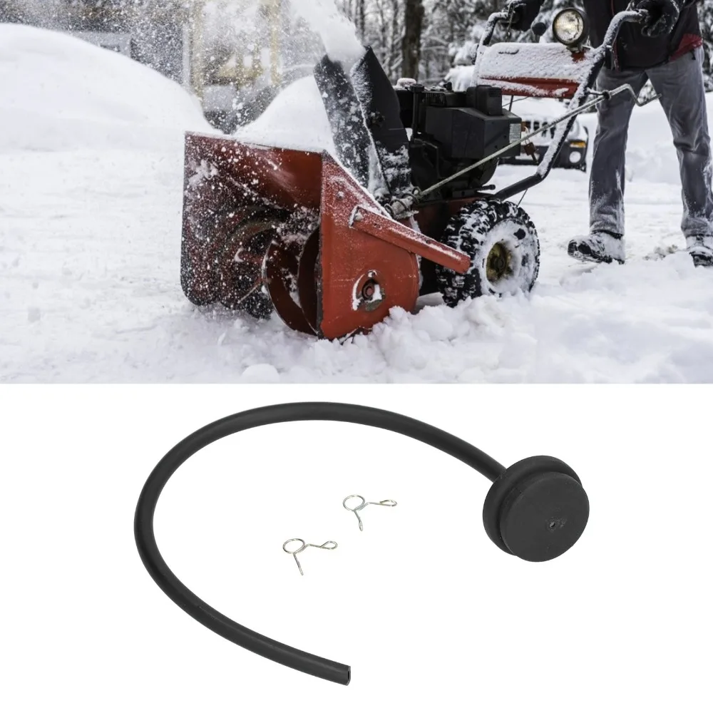 2PCS Black and White Primer Bulb Assembly ABS Compact Fuel Line Kit Lightweigh for Toro CCR1000 CCR2000 CCR2400 CCR3000